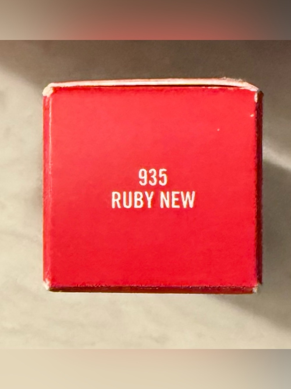 MAC Powder Kiss Lipstick 935 Ruby New Matte Red Full Size NIB - Picture 2 of 5